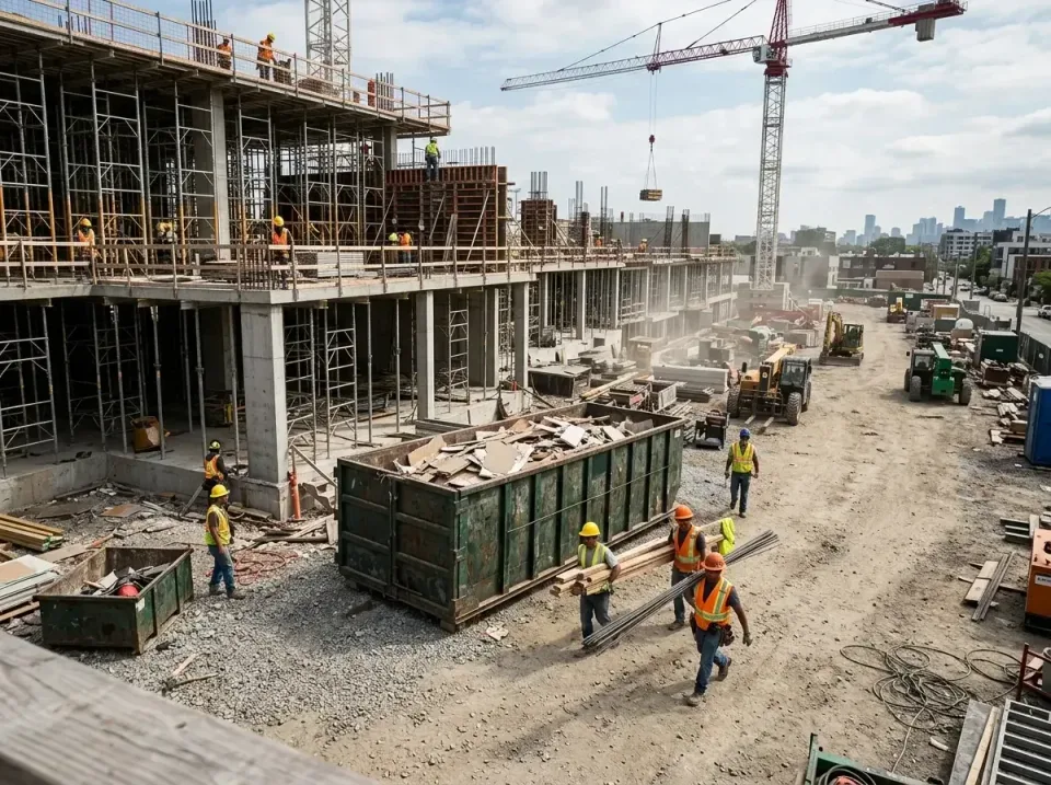 commercial-construction-site-w-002 — frequently asked questions, Low Cost Construction Dumpster Rental in Wood-Ridge, NJ